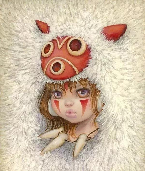 全球50位艺术家致敬宫崎骏作品