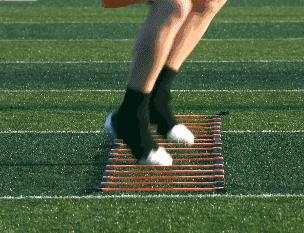 足球绳梯的100种训练方法,绳梯的100种训练方法