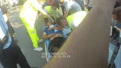 快递员中暑,快递小哥晕倒