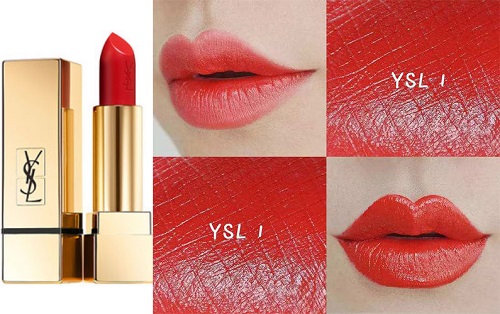 ysl1966口红和阿玛尼206颜色比较,ysl口红最新必买色号排名小金条