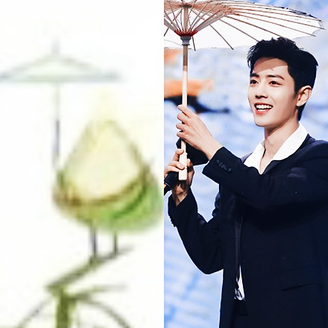 肖战端午节画粽子花絮,肖战端午手绘粽子热搜