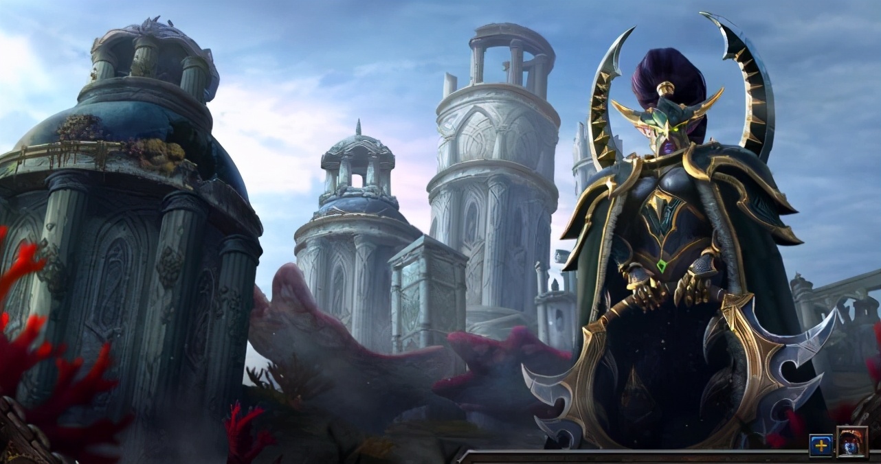 魔兽争霸4v4英雄的战斗地图,魔兽争霸34v4随机英雄解说