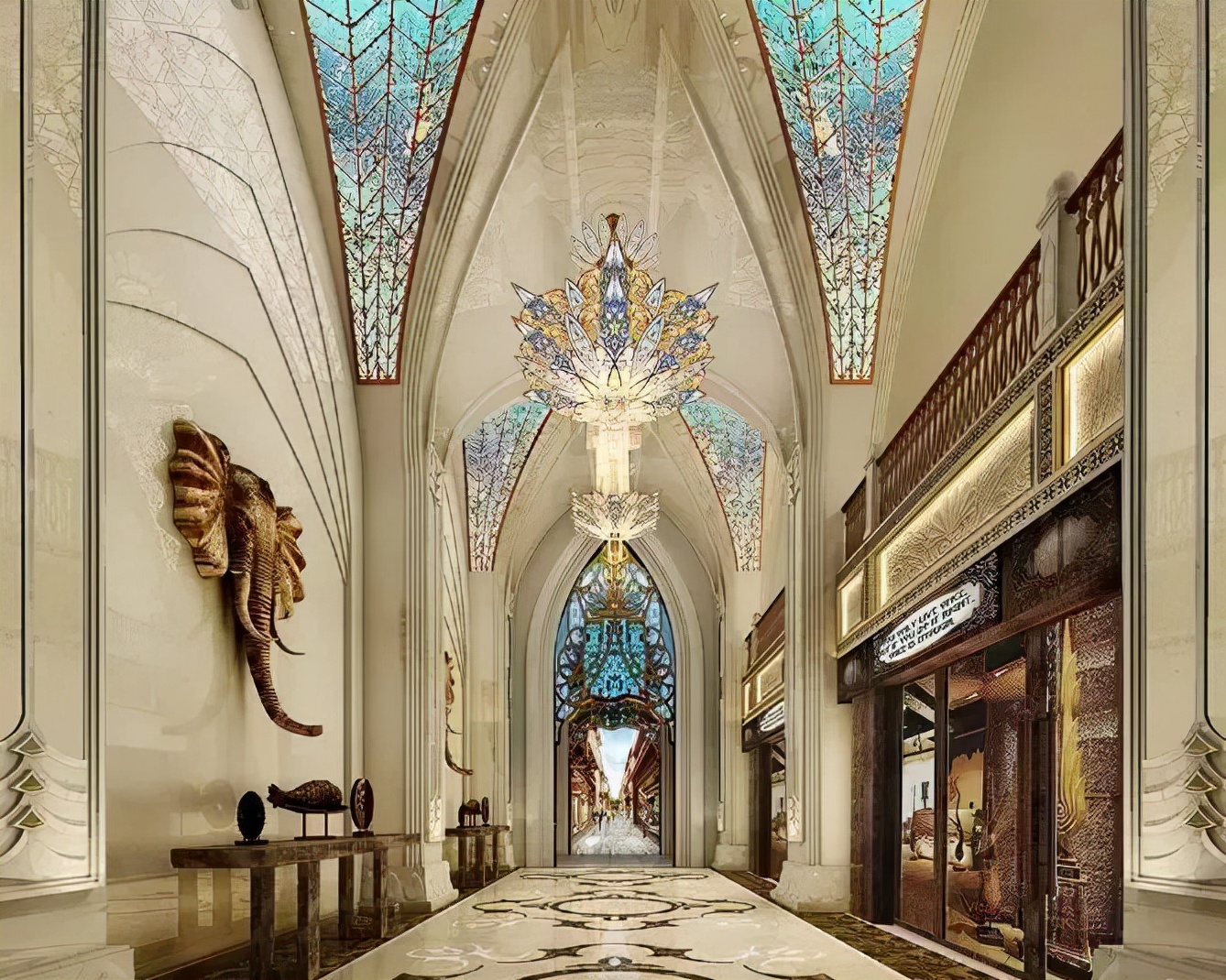 大理石水刀拼花现代,大理石水刀拼花现代风格效果