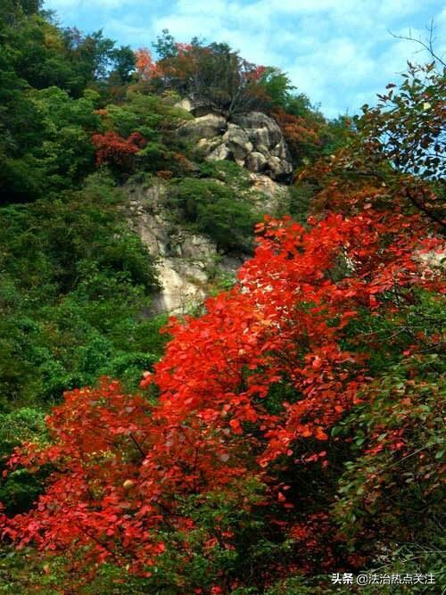 河南洛阳山水风景,洛阳养子沟快捷酒店