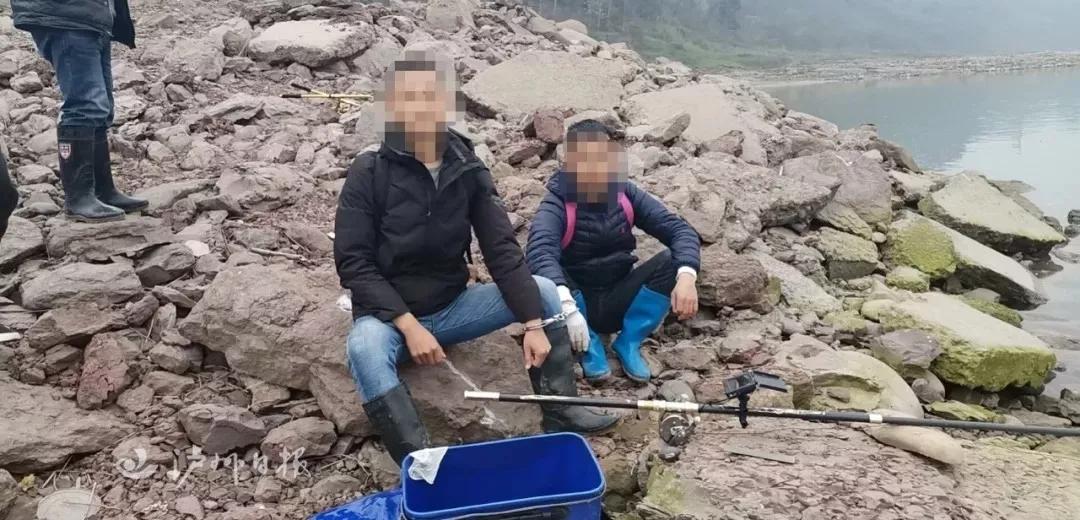 鱼竿上装摄像头，泸州5男子非法捕捞遭刑拘