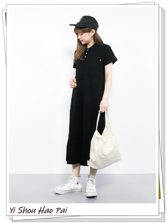 夏季运动服套装女新款休闲polo衫,女士穿polo衫怎么搭配