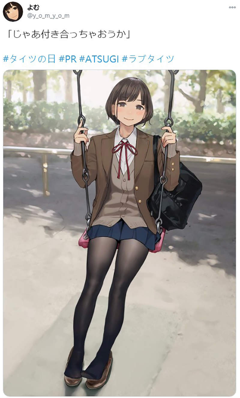 日本厂商请画师绘制裤袜美女图,结果引来女性愤怒