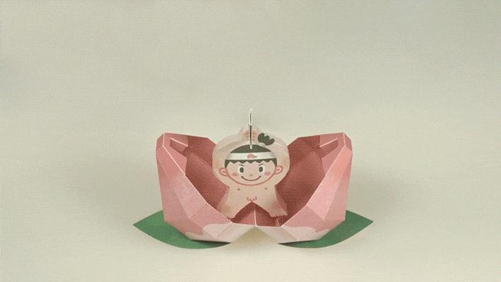 用正方形纸折出的立体中国龙,日本小哥创意纸盒制作成品惊艳了