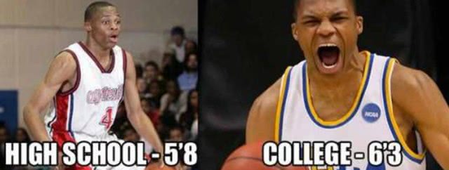 巅峰期乔丹身高臂展,威少和乔丹身高对比