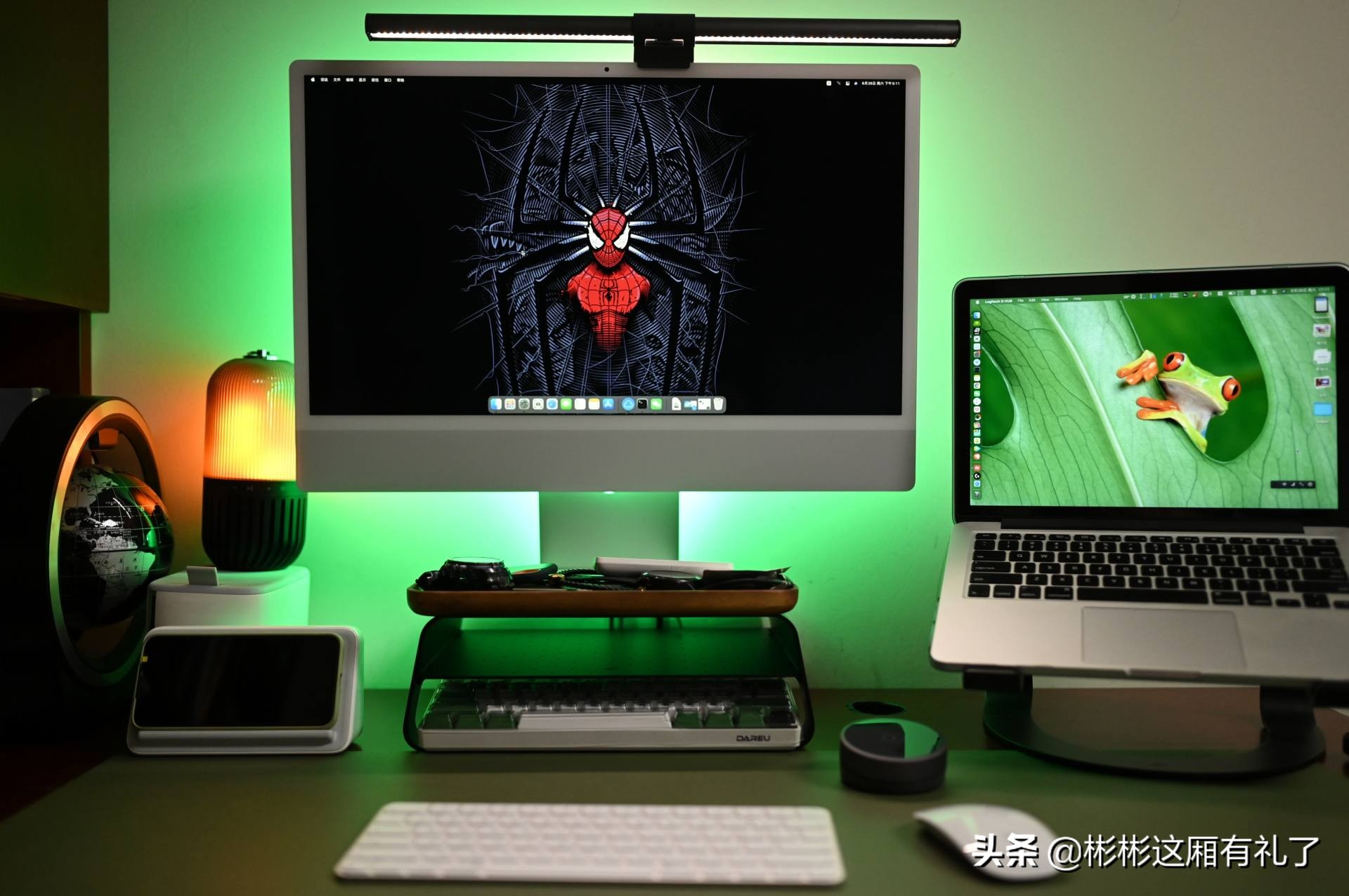 一根线都没有的终极桌面,M1版iMac配件分享(一)