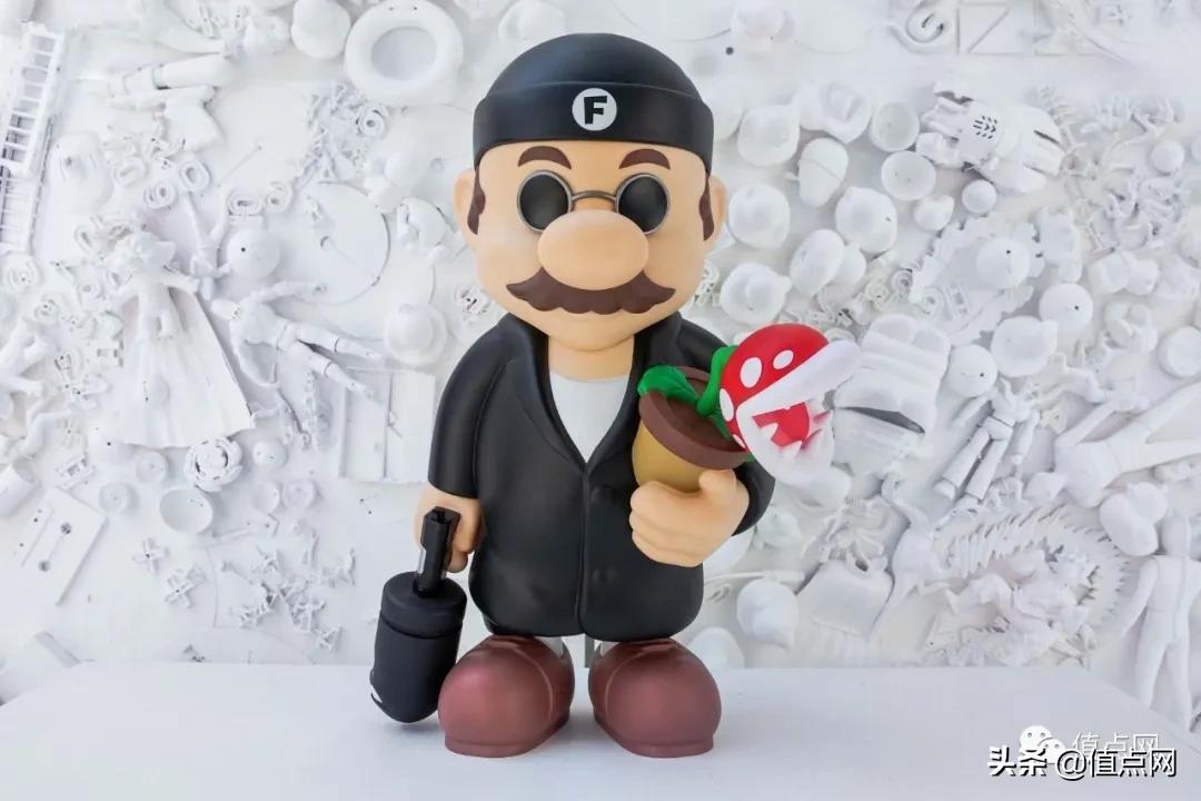 马里奥q版的公仔,figure公仔