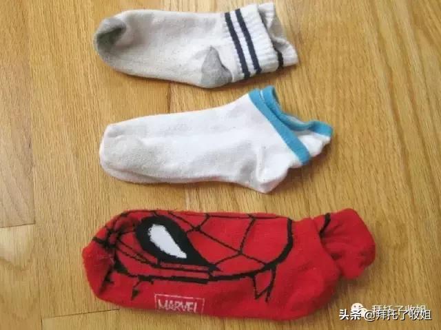 袜子折叠法简单,袜子简单折叠法