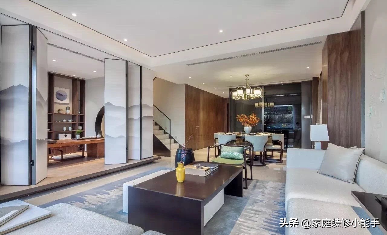 中式装修风格屏风,中式室内设计屏风