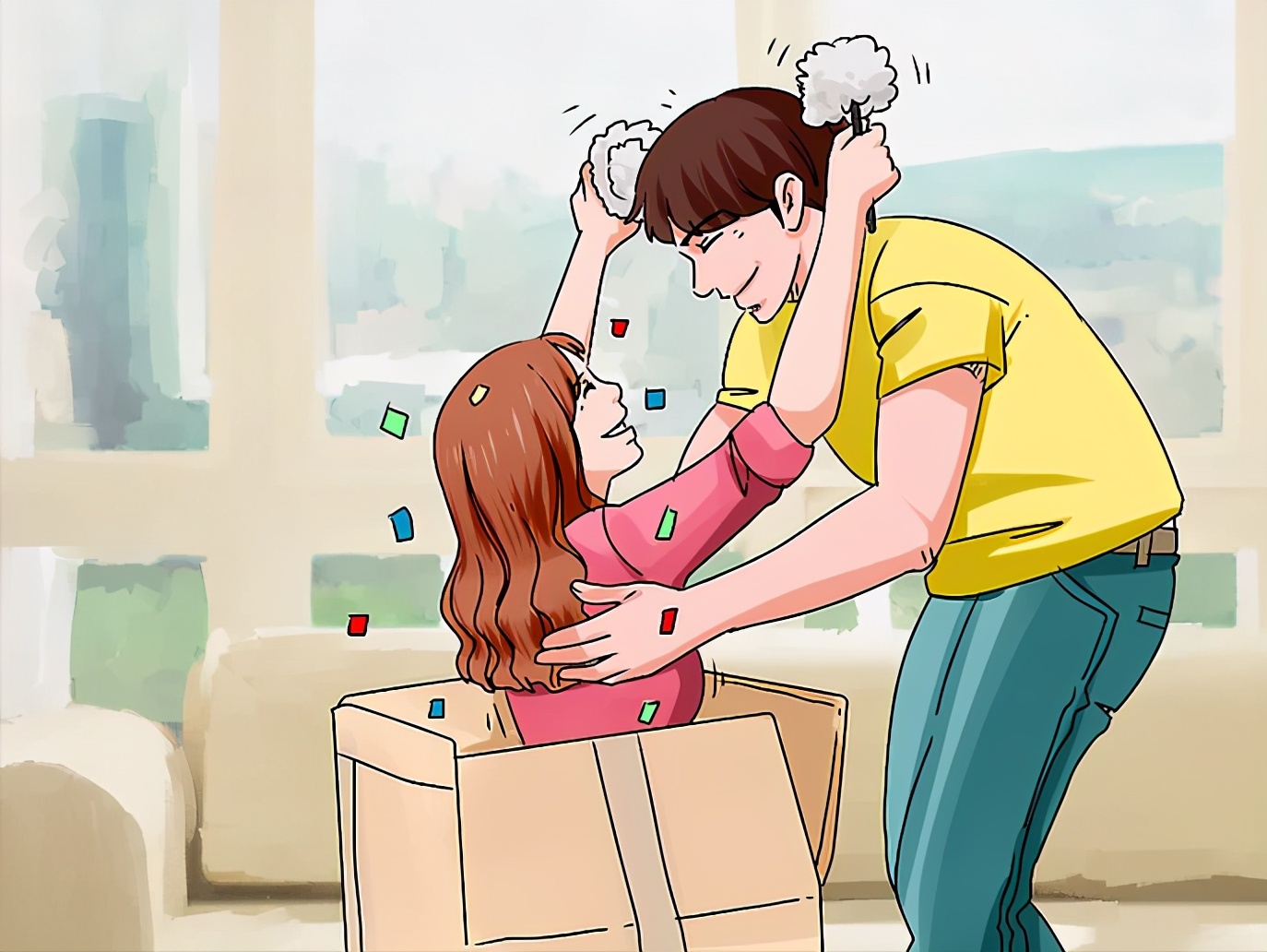 给男友的生日惊喜,女友给男友的惊喜