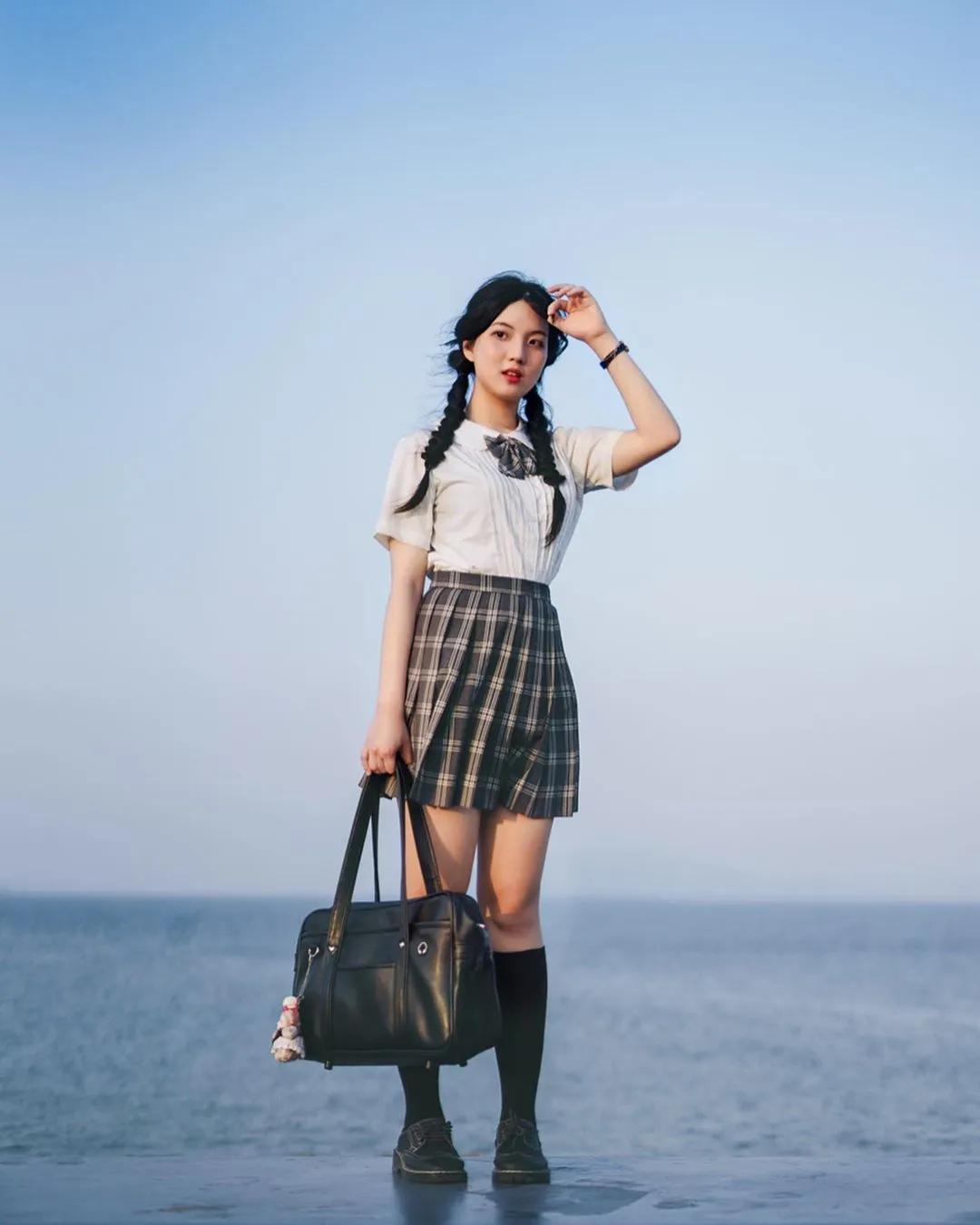 微胖怎么穿jk制服,微胖jk怎么穿