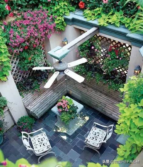 东莞庭院铺地红砂岩石材,芝麻灰石材庭院铺地效果