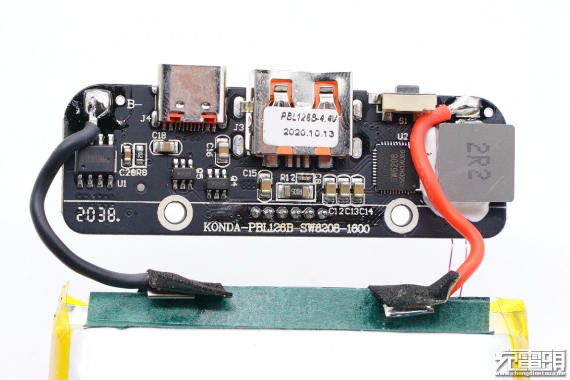 台电能量怪兽57000毫安充电宝拆解,台电20000毫安充电宝拆解