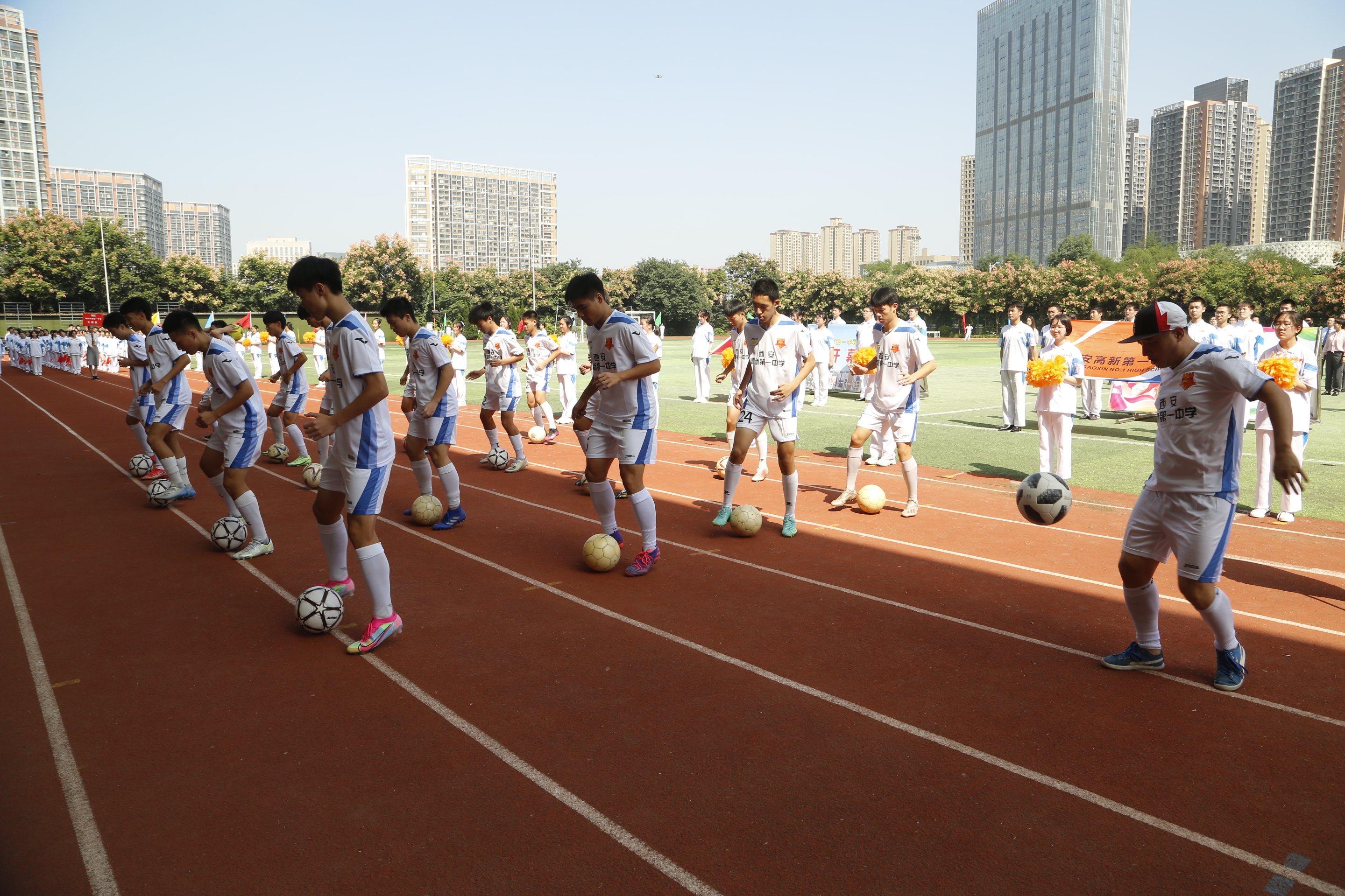 运动有我逐梦不息——记高新一中南校区第25届校运会开幕式