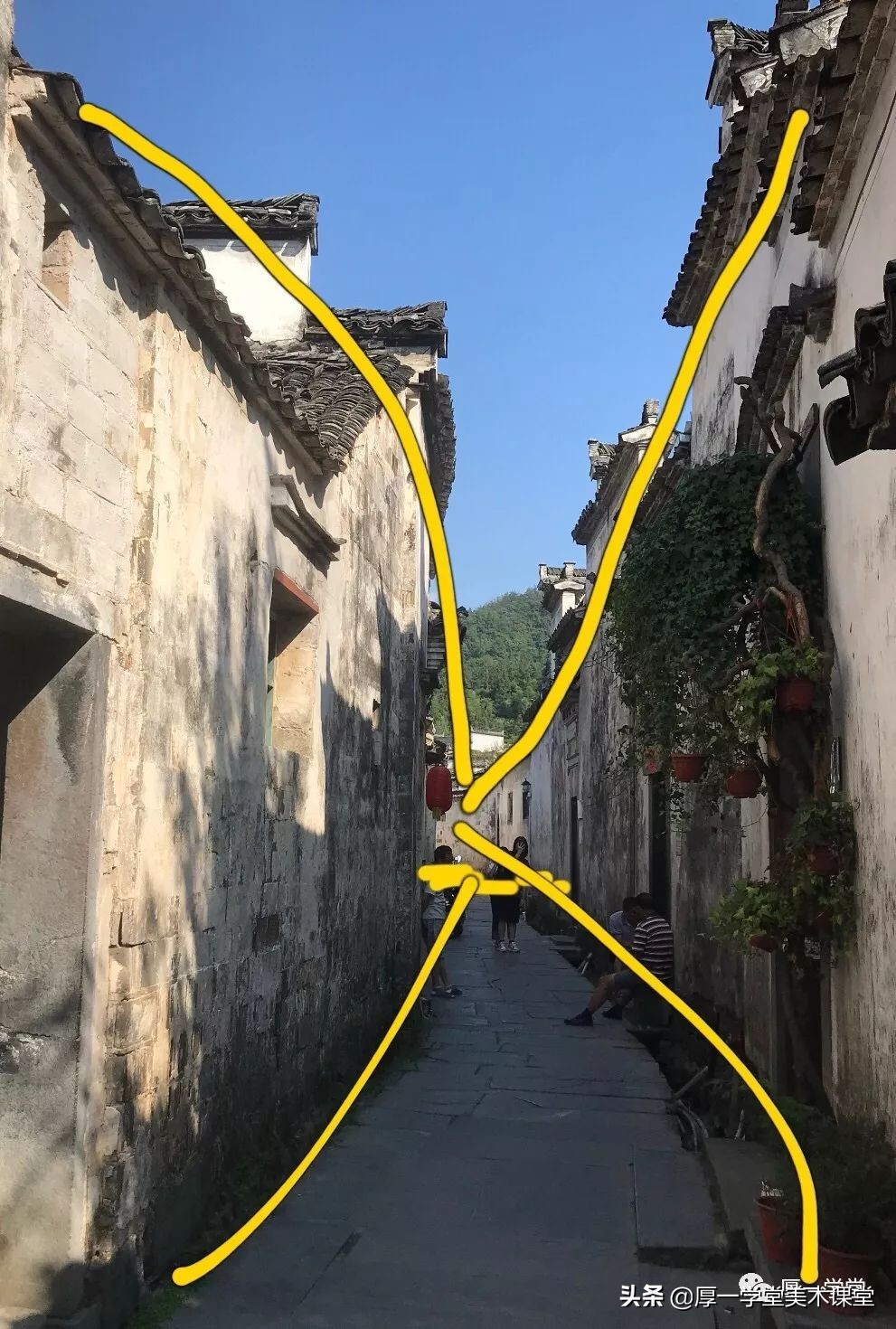 写生风景色彩教学,写生色彩教程