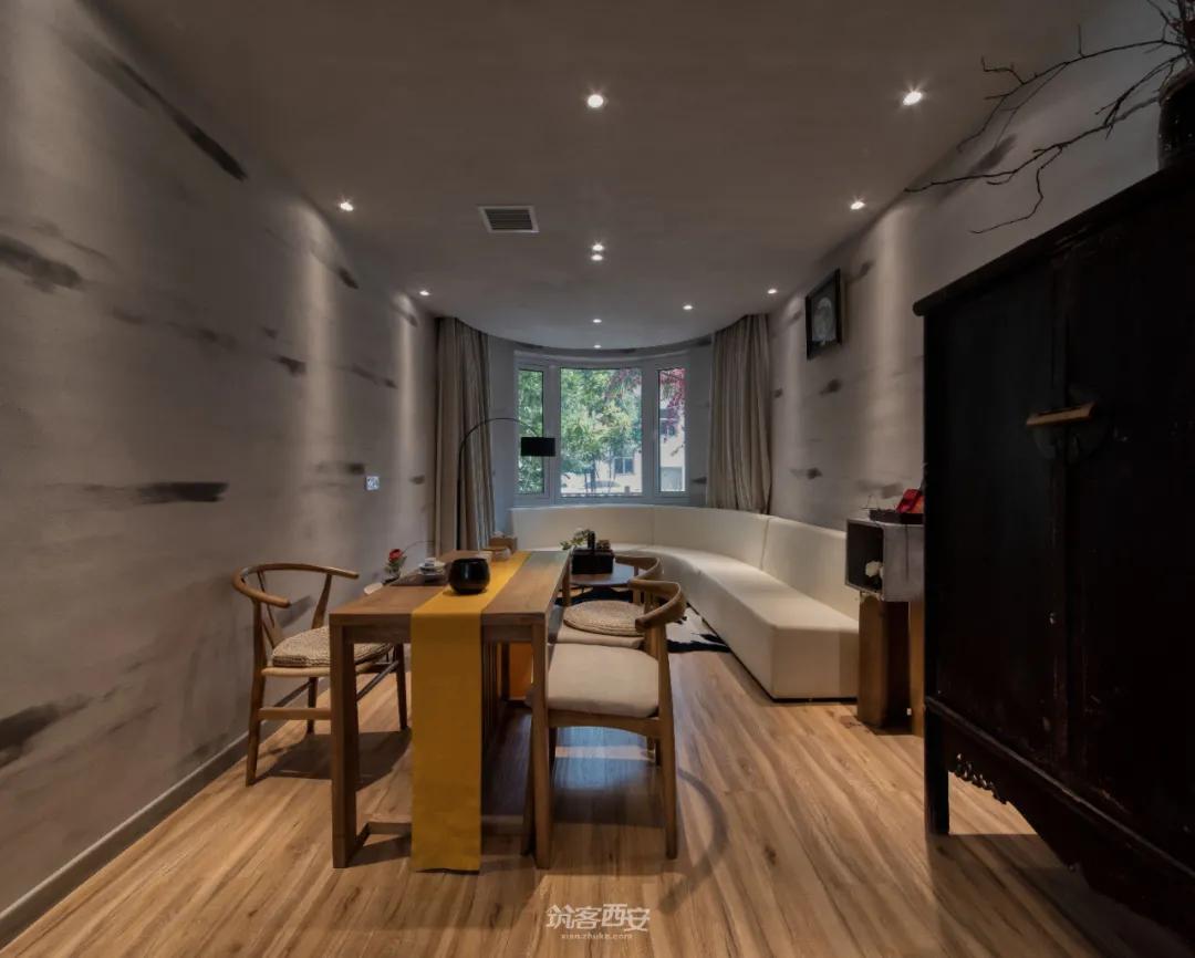 竹影/风和/雀动/人来，西安两座别墅改造的「雀笙」茶宿