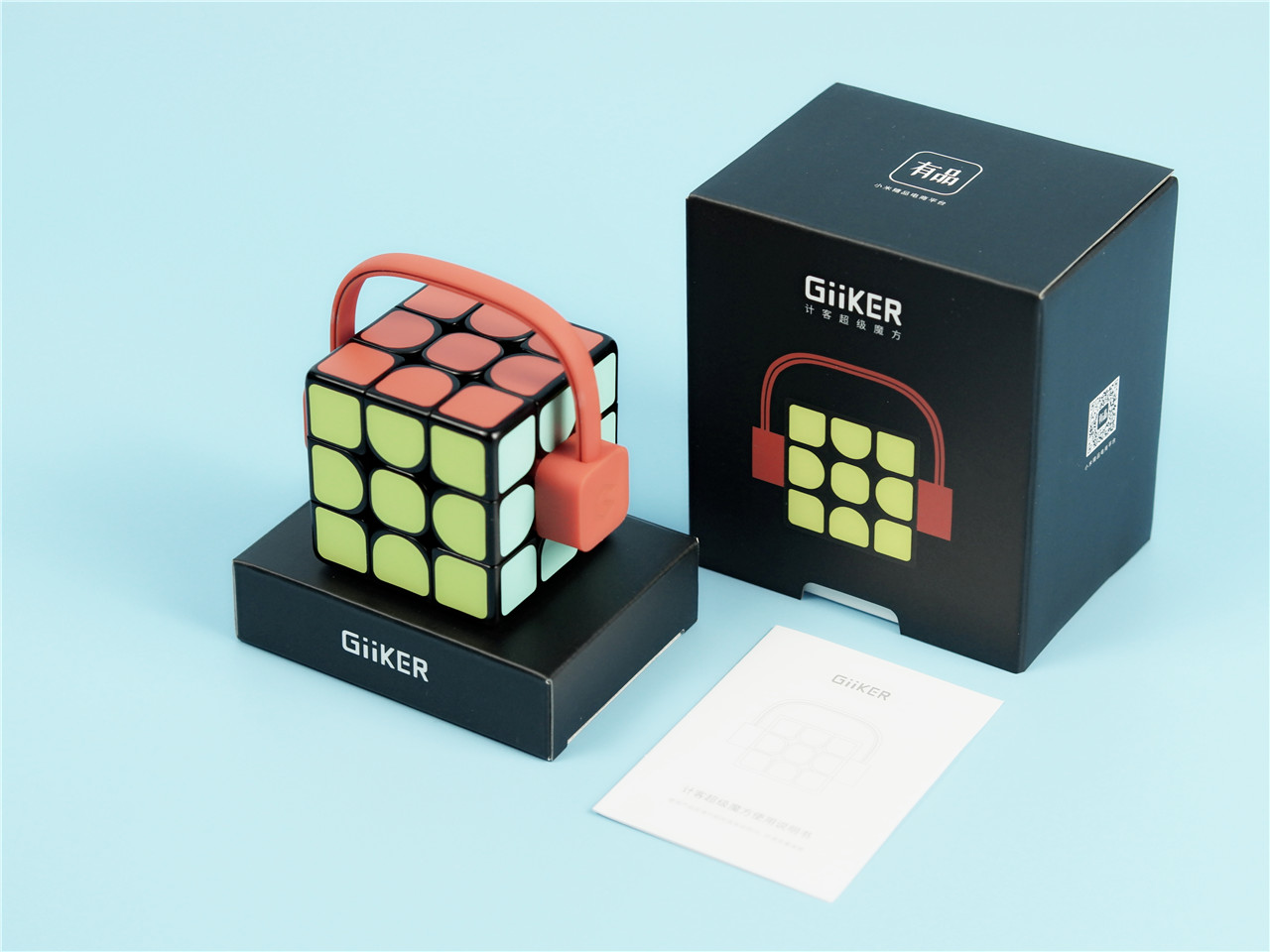 「超逸酷玩」利用手机轻松玩转GiiKER记客超级魔方