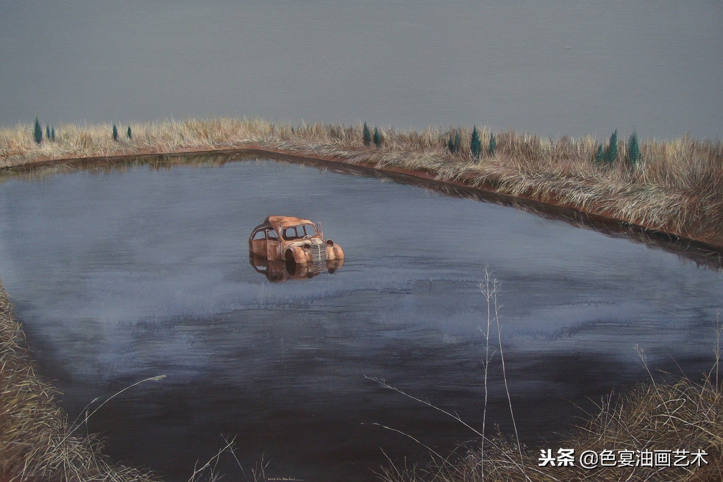 俄罗斯油画大师风景油画教程视频,油画大师油画风景创作教学视频