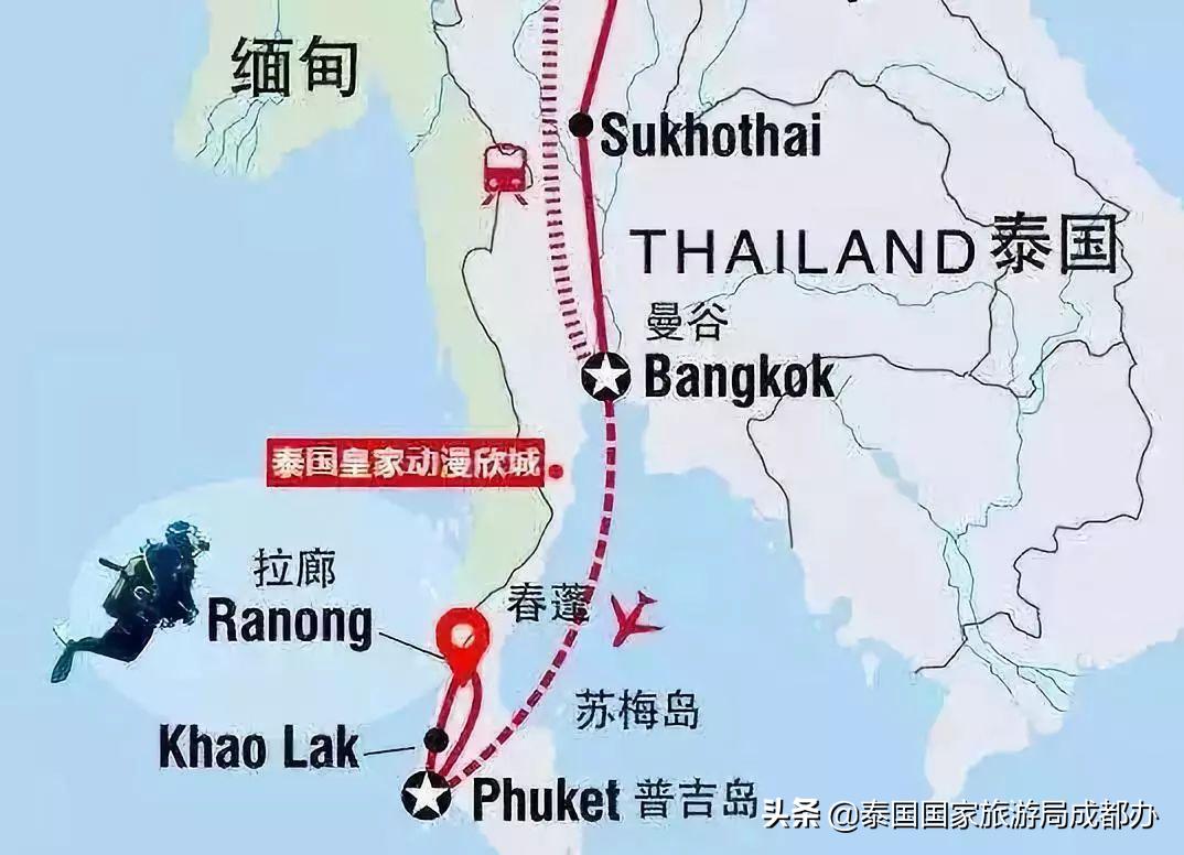 泰国拉廊有什么玩,泰国拉廊府景点