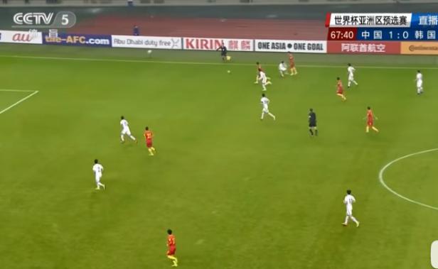 世预赛中国国足主场1-0战胜韩国,2017年世预赛中国1比0韩国队