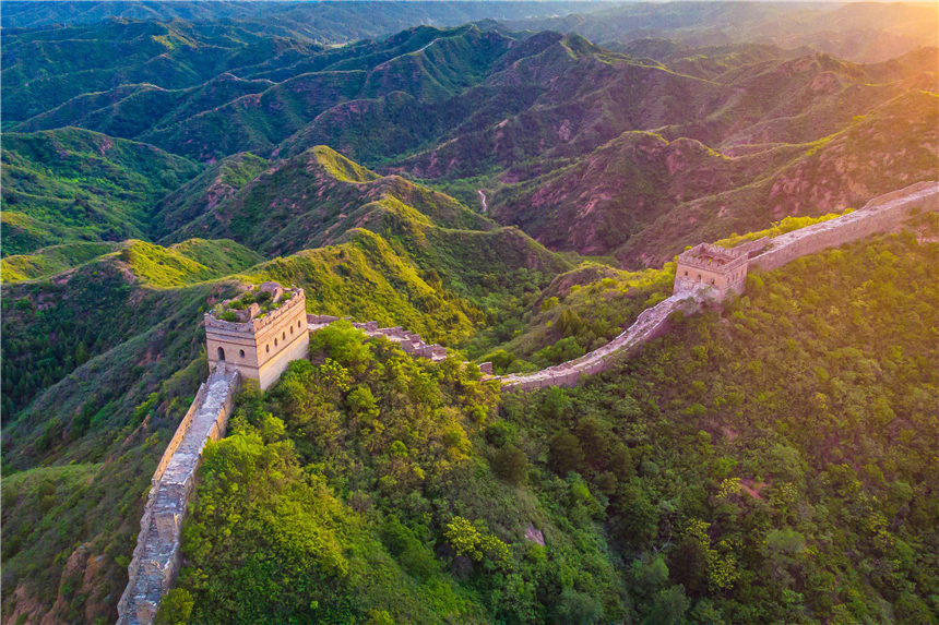 修长城金山岭段,来金山岭长城看落日感受苍凉之美