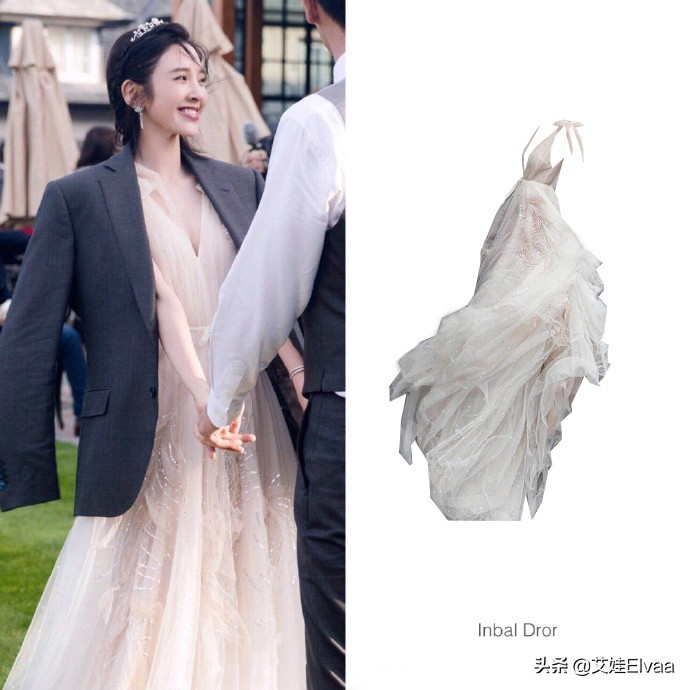 唐艺昕张若昀结婚礼服,张若昀唐艺昕同款婚纱照