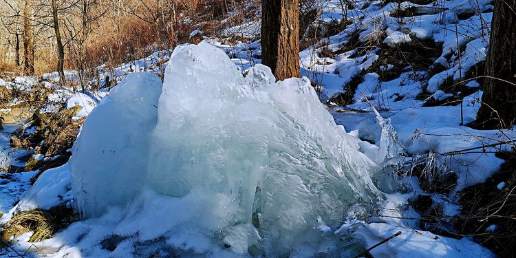 20210117独行太兴山，误入佛国秘境花石湾