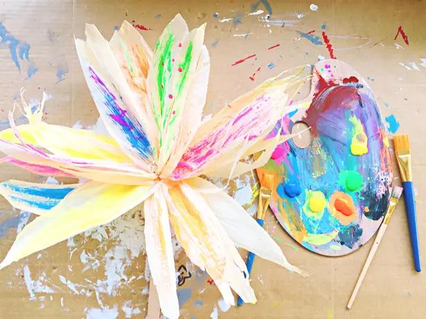 用玉米皮做的手工作品,手工玉米皮编席子教程