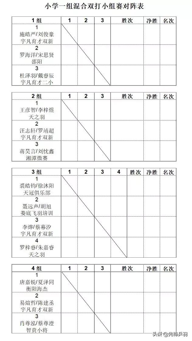 2019红双喜打球吧孩子长沙站竞赛规程