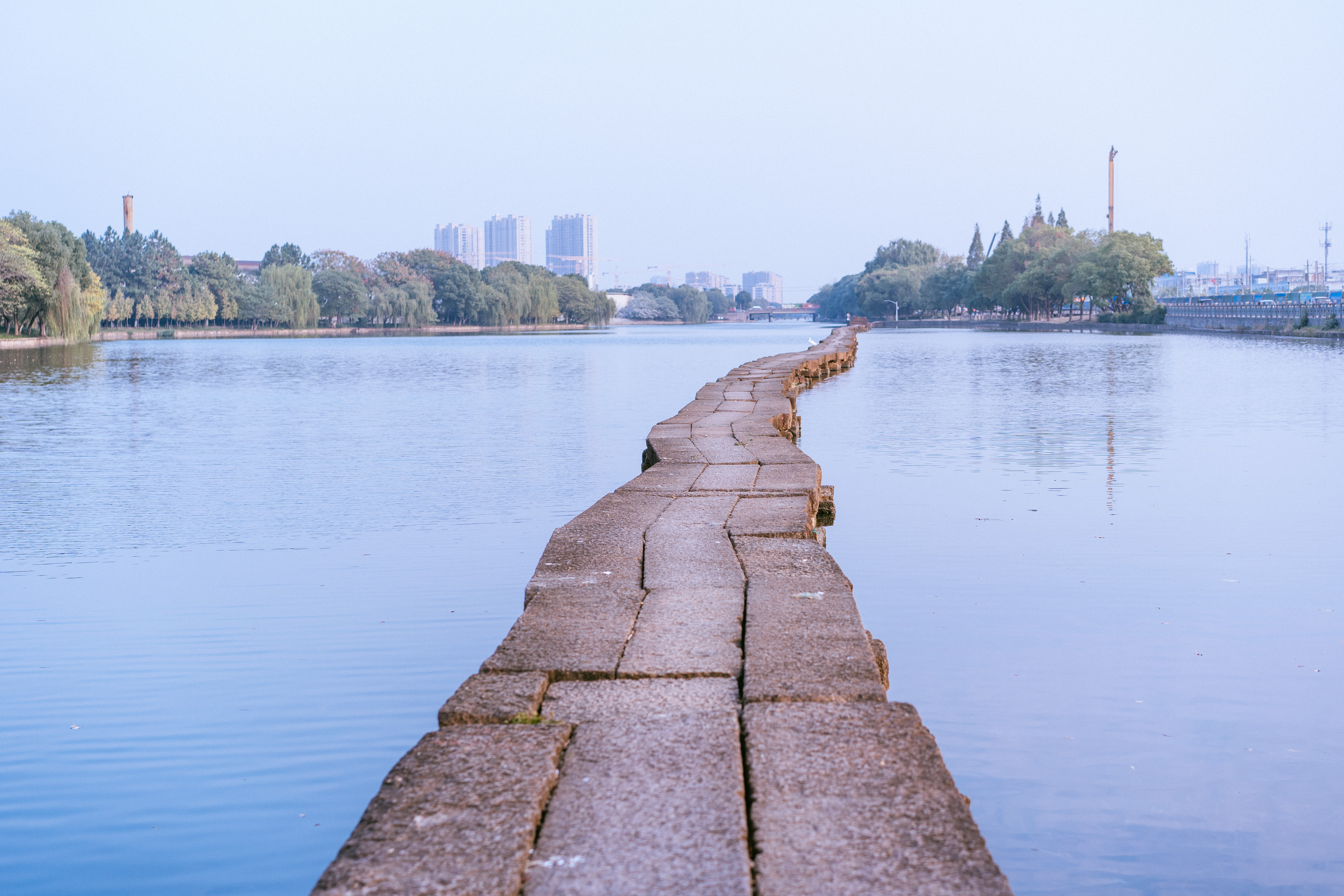 绍兴昂桑湖古纤道在哪,绍兴古纤道风景区
