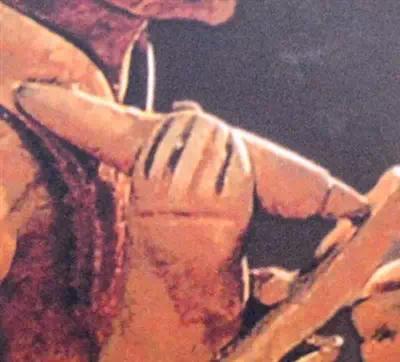 王羲之握毛笔的正确姿势,王羲之拿字行书