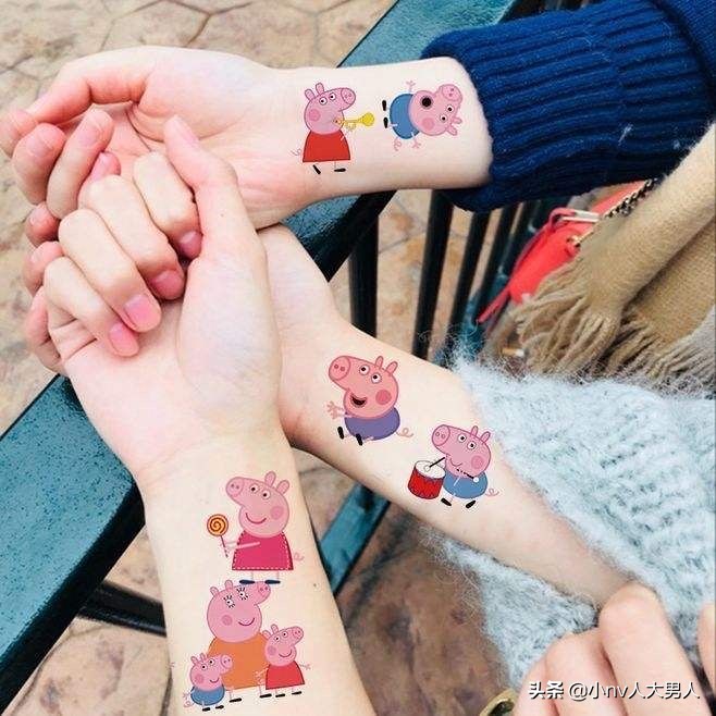 隐藏的纹身贴,压迫感十足的纹身贴