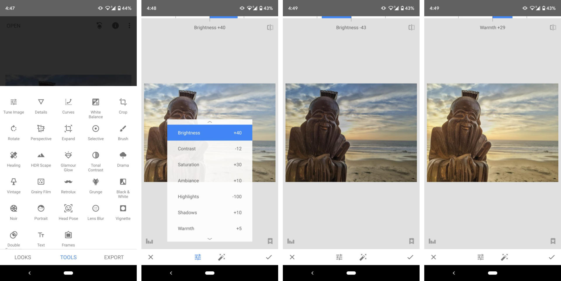 如何使用snapseed更换照片背景,snapseed照片编辑完全手册