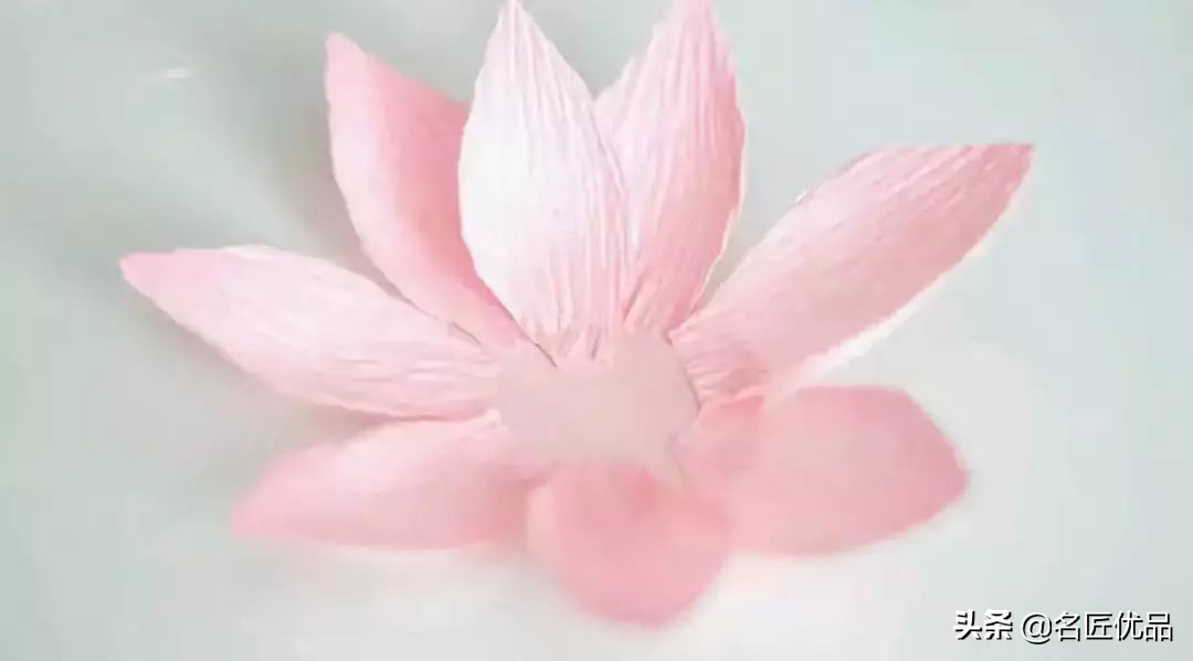 手工制作荷花睡莲,夏天的荷花手工小朋友