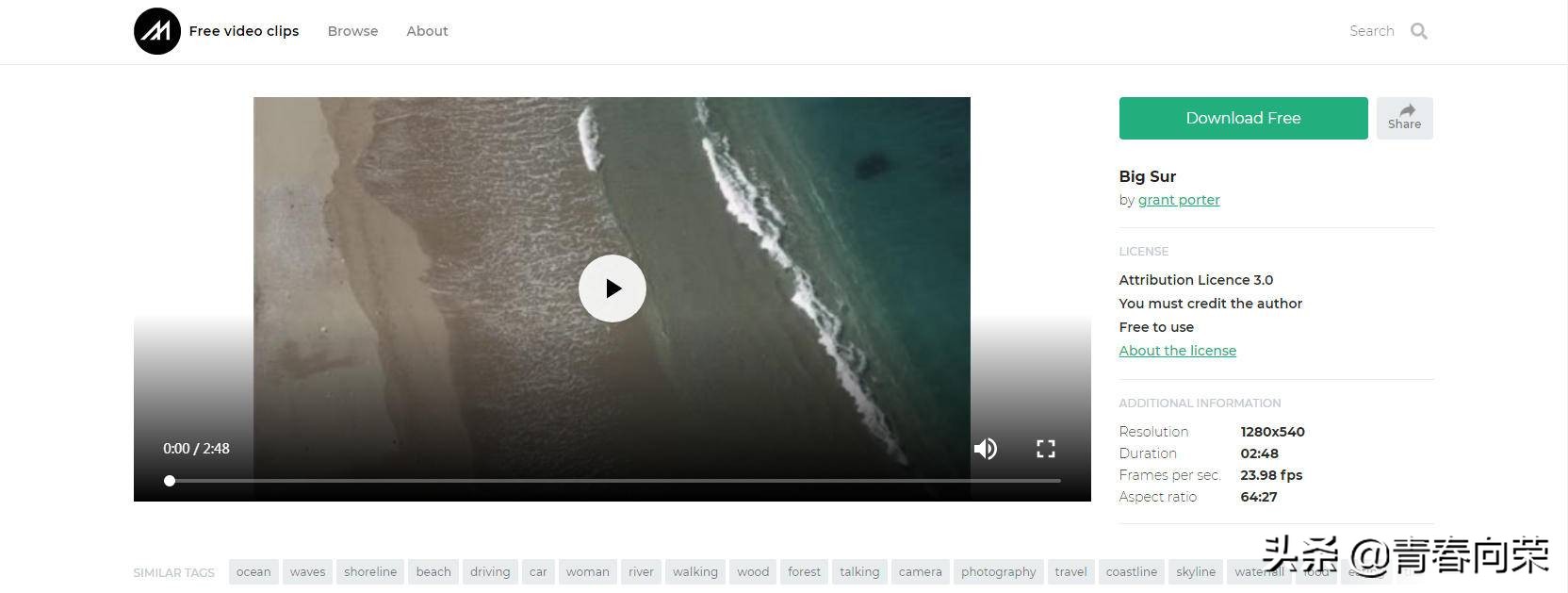 无版权,全免费！10个视频素材网站私藏汇总,助你快速晋升vlog达人