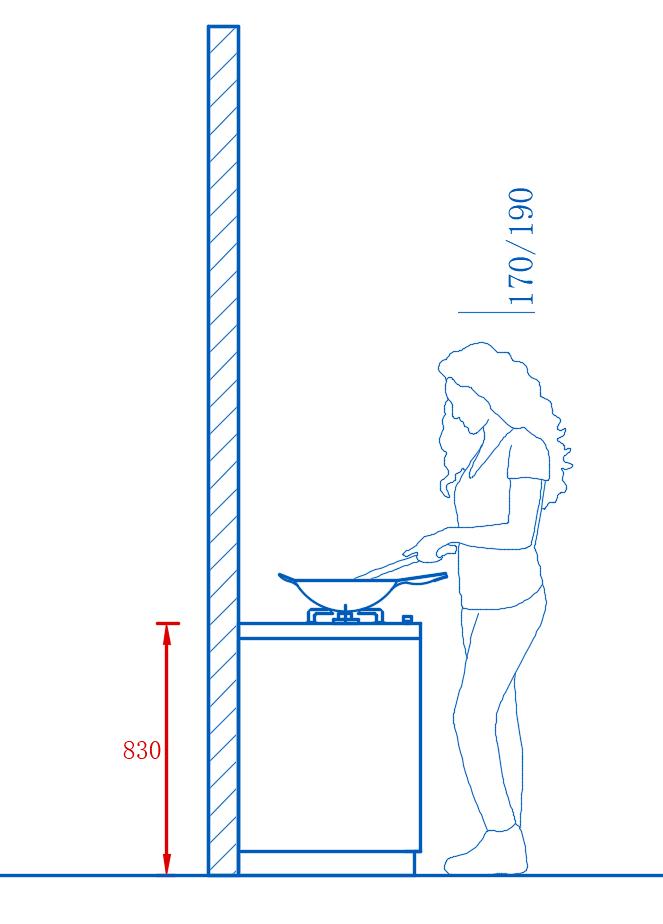 橱柜高度80还是85好,橱柜顶柜安装高度