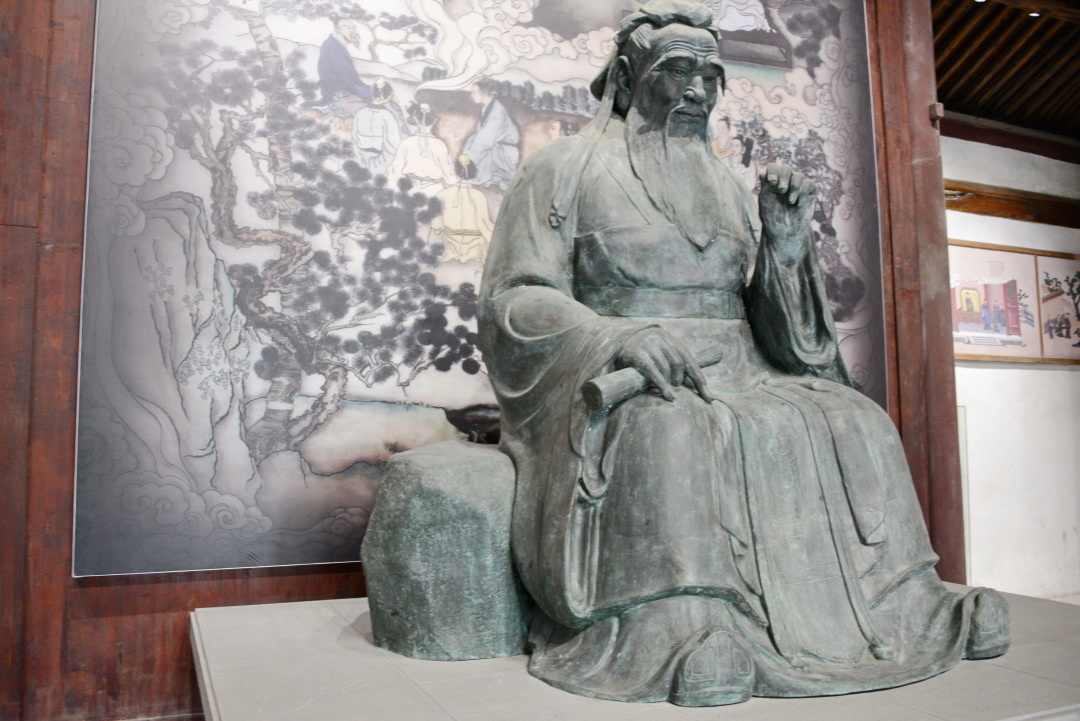 孔庙庙碑,长兴孔庙大成殿