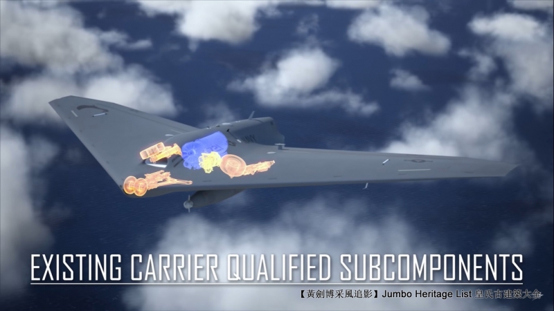 第4344回:无人战斗航空载具,鳐舰载无人加油机