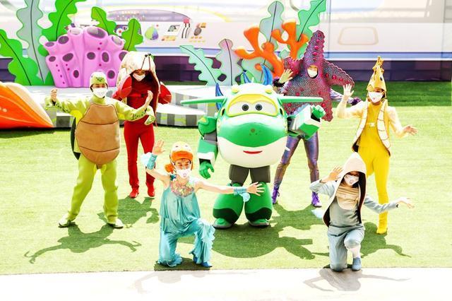 超级飞侠重庆欢乐谷童心节,超级飞侠欢乐谷儿童节大巡游