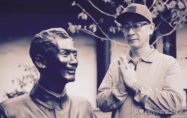 六小龄童纪念日,六小龄童和父亲合影