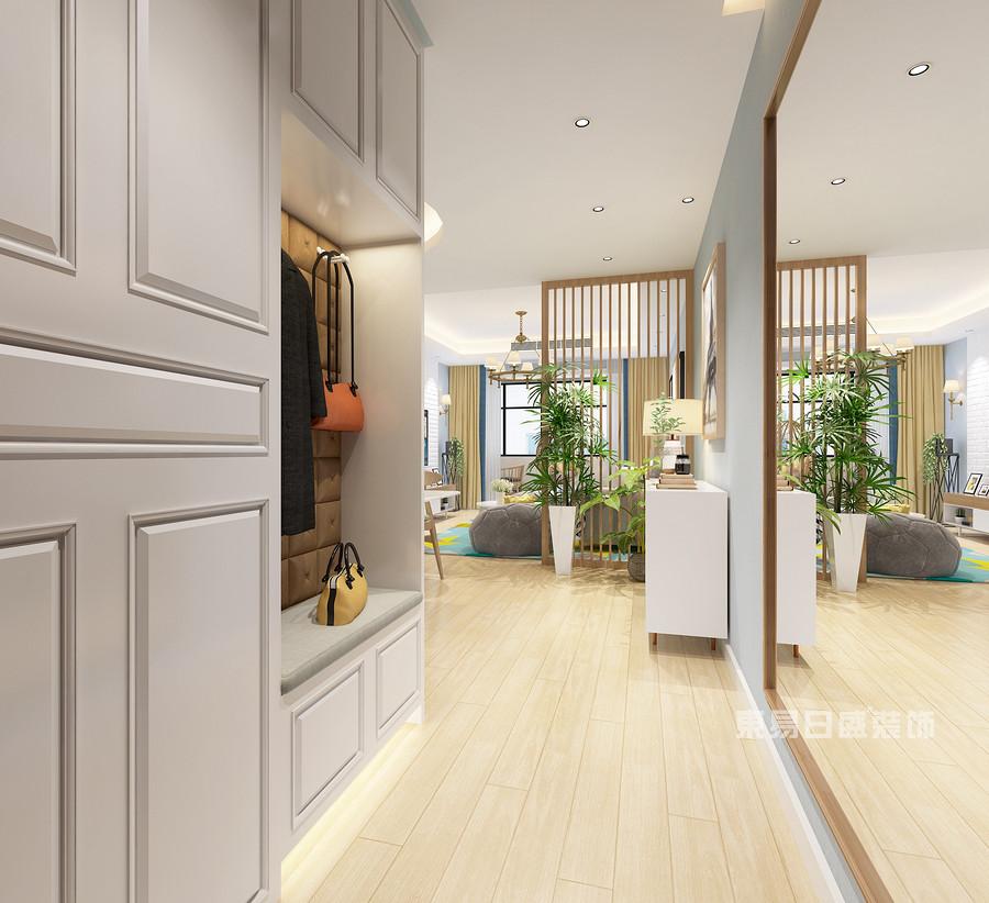 进门没有鞋柜位置的户型优化,入户门是走廊的户型怎么做鞋柜