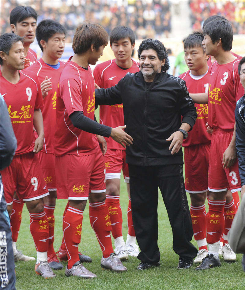 马拉多纳在中国,马拉多纳在中国的影响