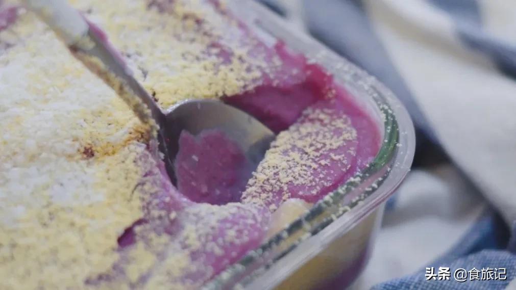 荔浦芋头甜品甜而不腻,家庭简单荔浦芋头的甜品