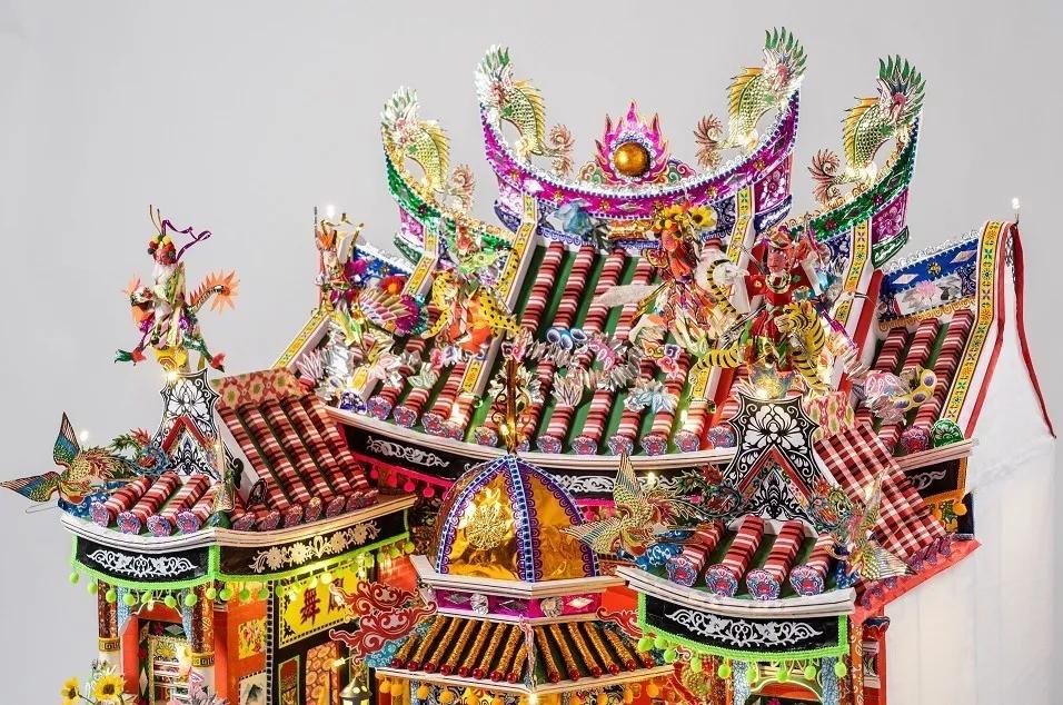 纸扎亮相巴黎,纸扎荣登巴黎