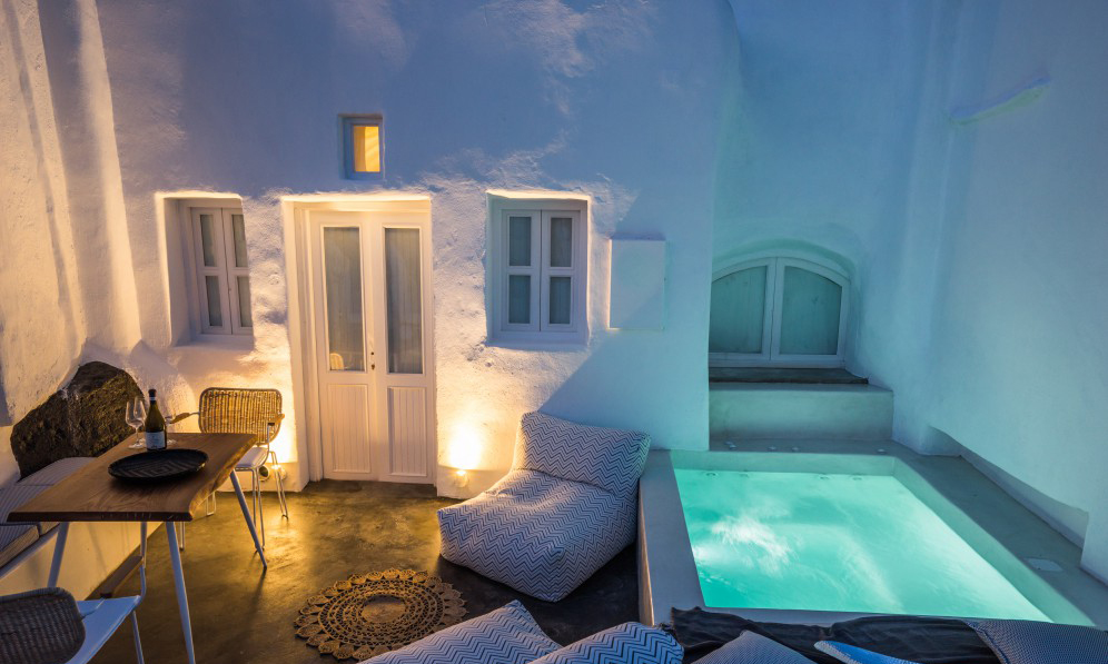 希腊圣托里尼房子多少钱,圣托里尼海屿套房