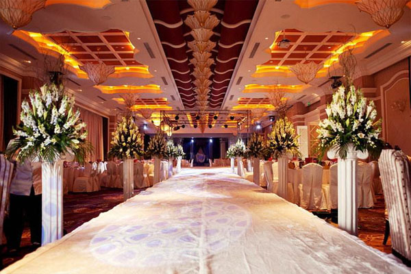 武汉十大豪华婚礼,武汉市最好的婚礼酒席酒店